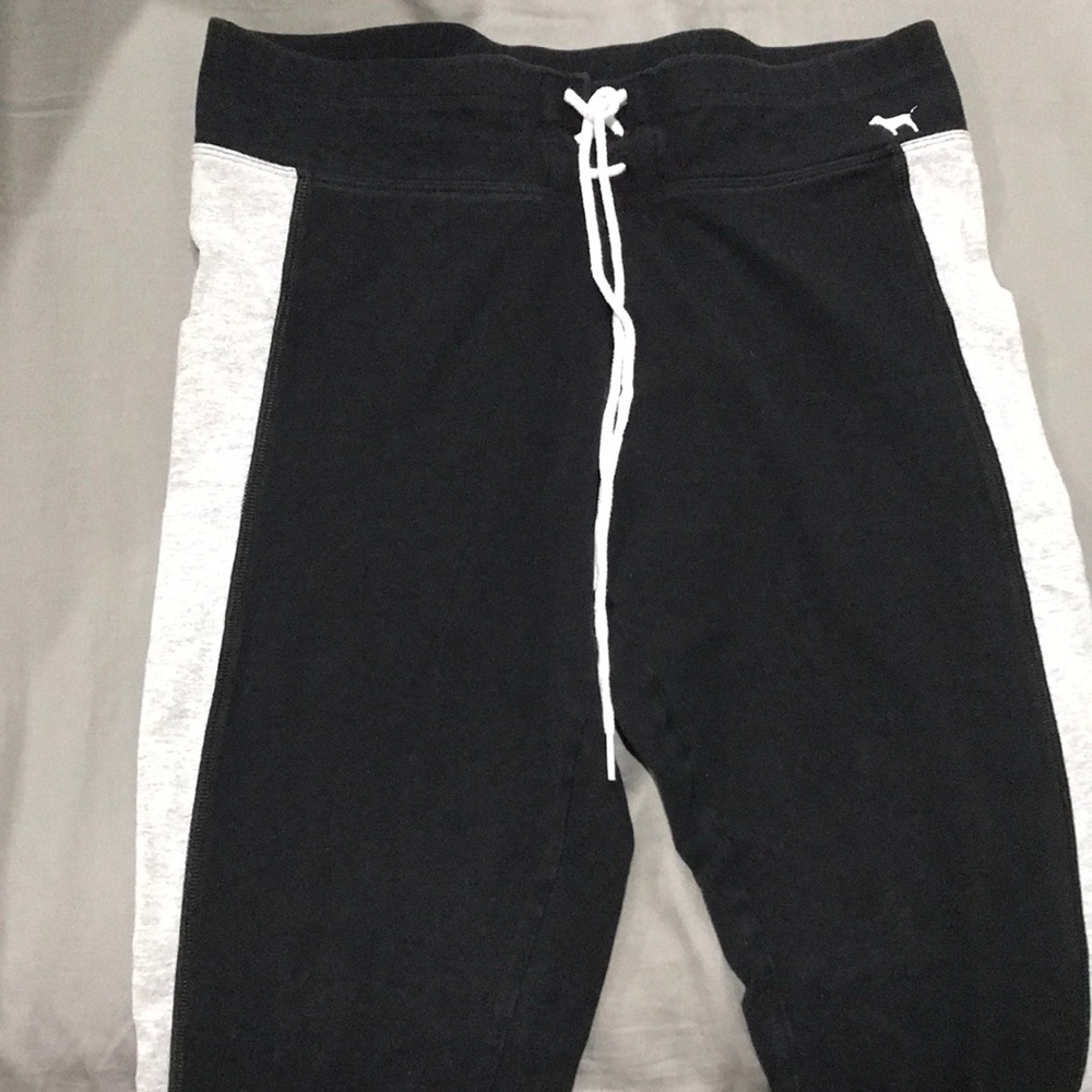 Victoria’s Secret PINK large leggings black/gray